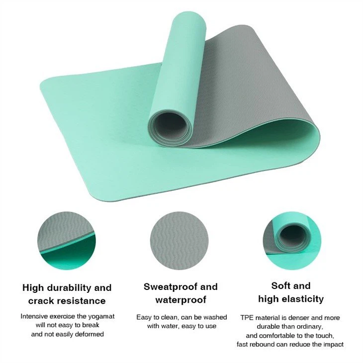 TPE YOGA MAT Double Color