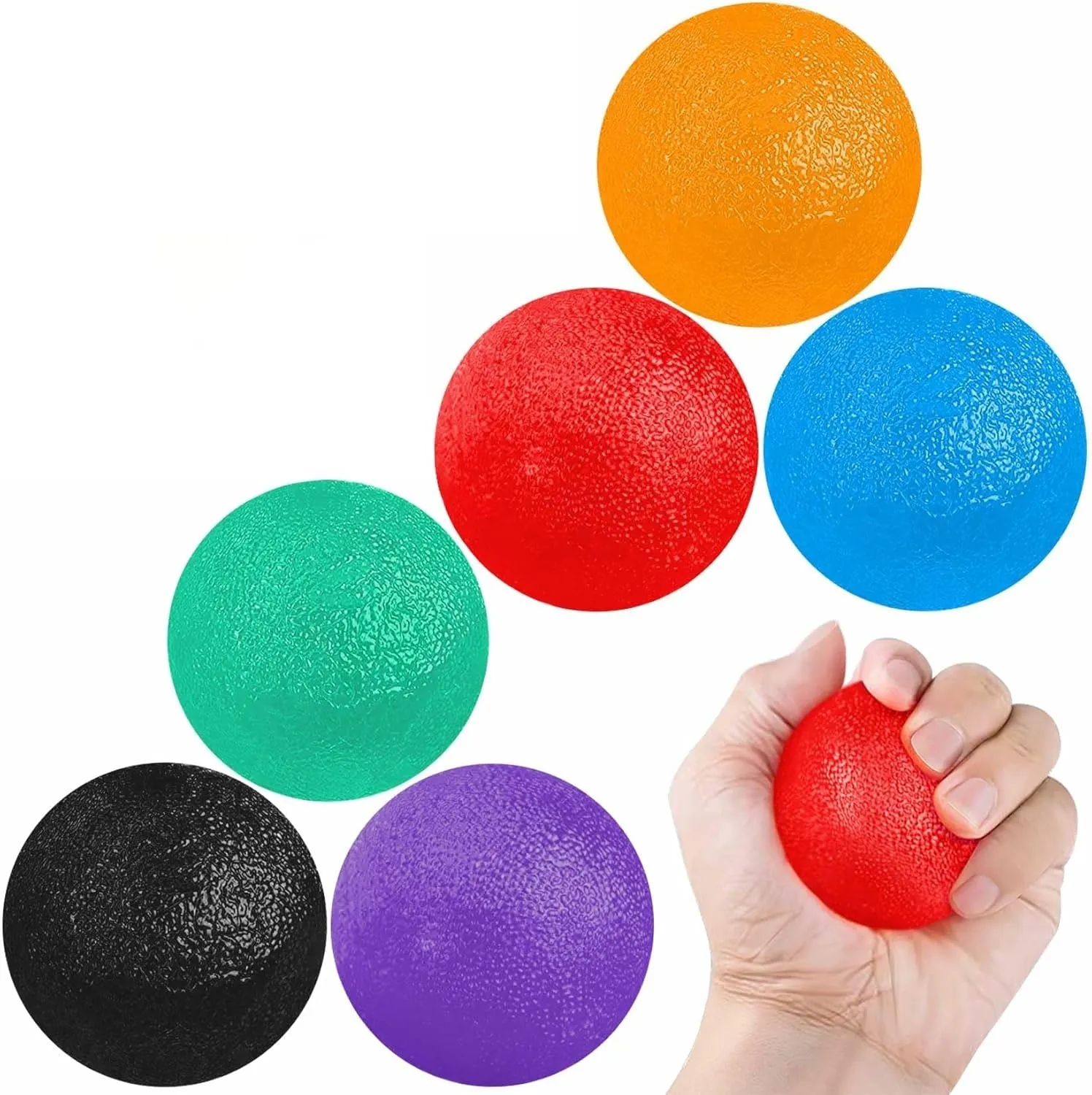 Hand Exercise Balls, Stress Balls for Adults