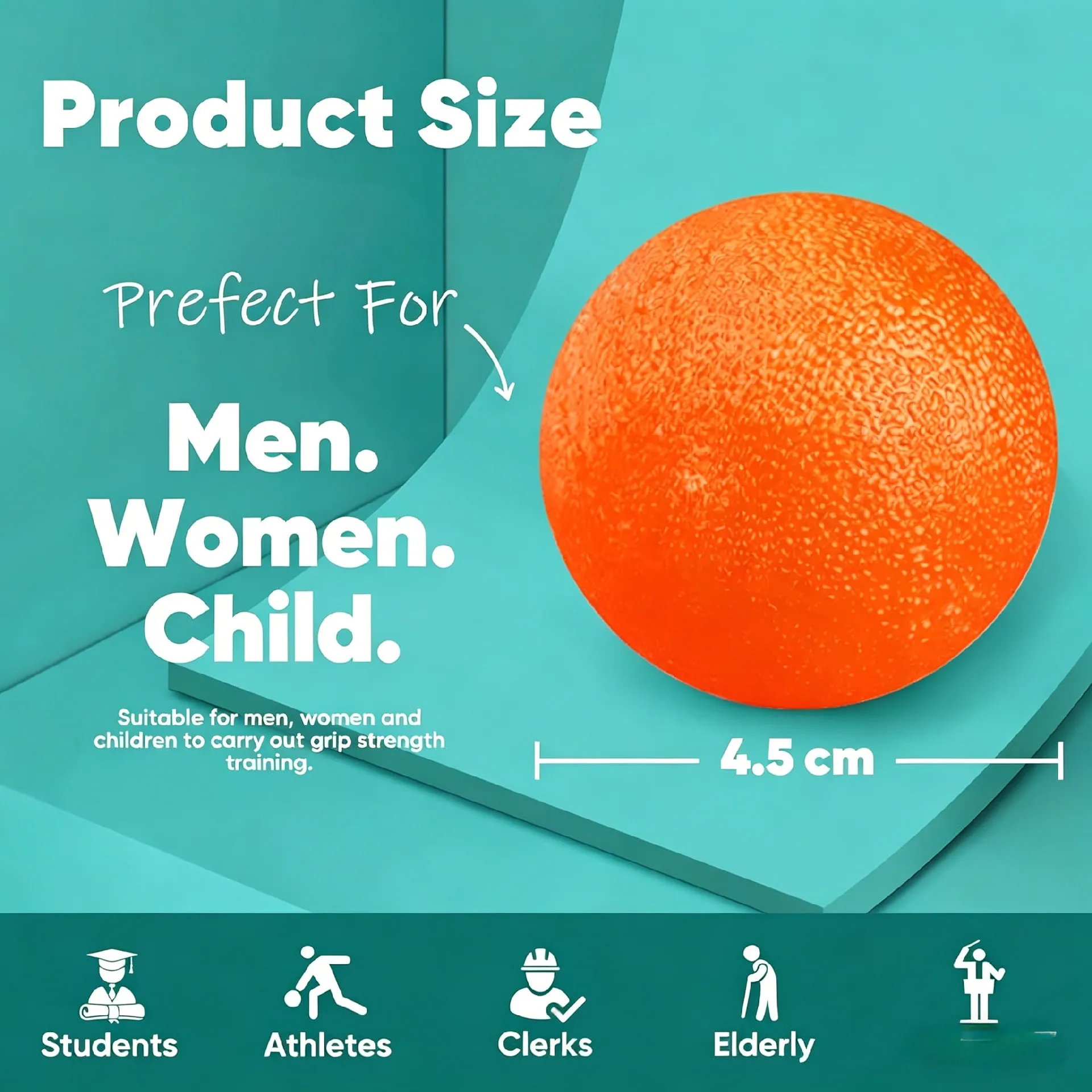 Hand Exercise Balls, Stress Balls for Adults