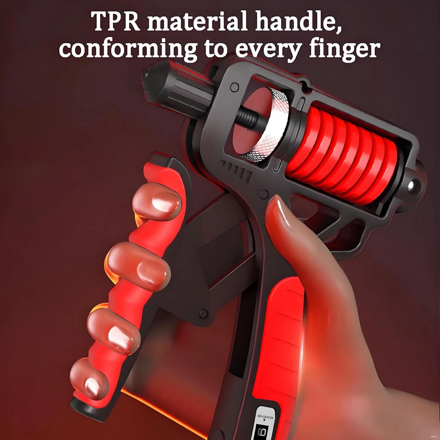 Adjustable 10–400 lb Electronic Grip Strength Trainer
