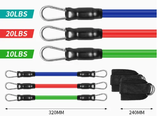 Ankle Resistance Bands with Cuffs