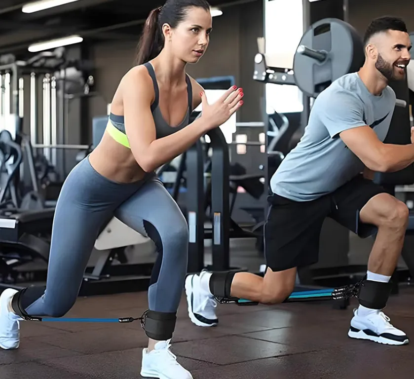 Ankle Resistance Bands with Cuffs