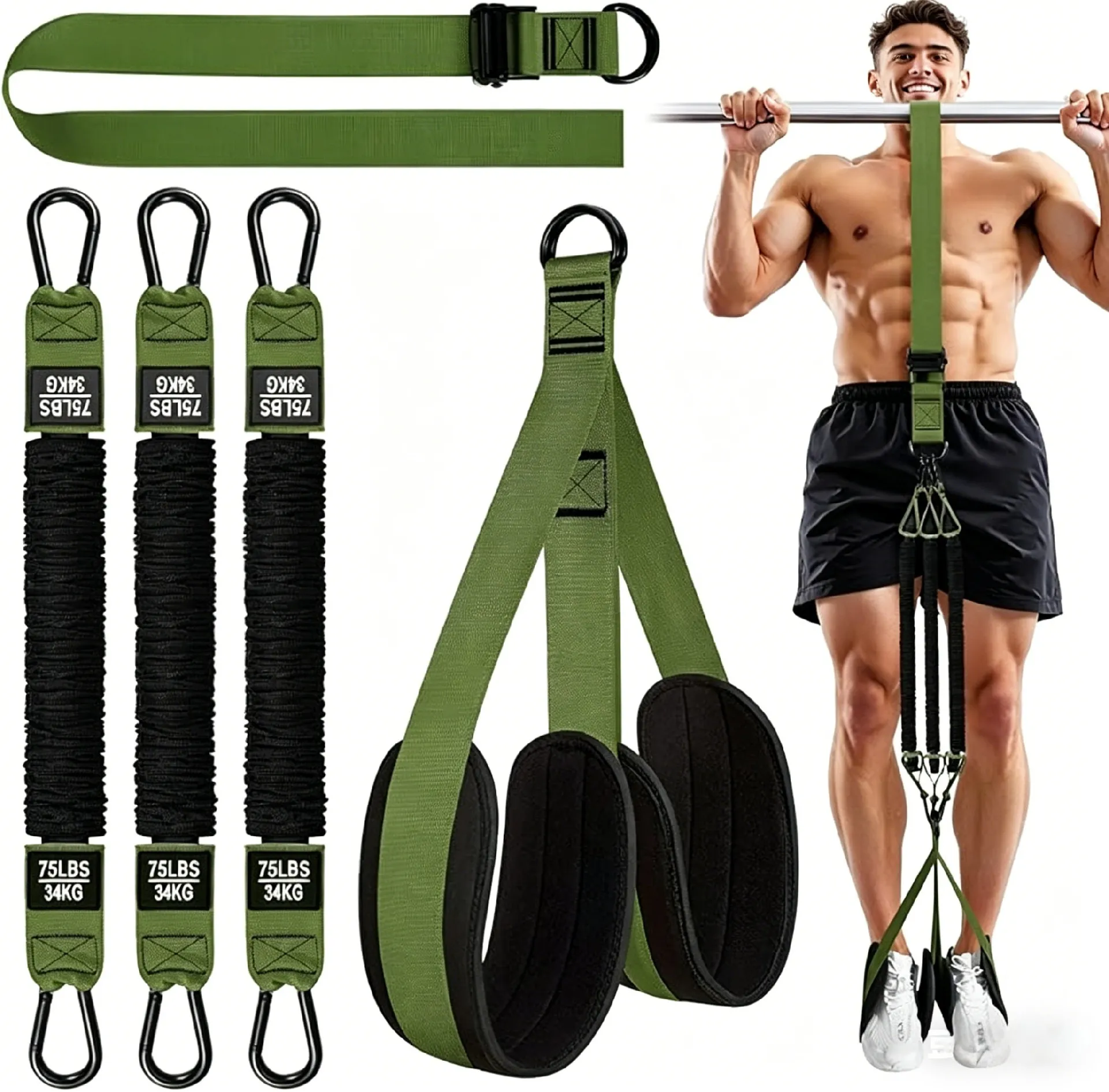 SET Resistance Band for Pull Up Bar