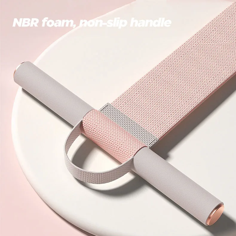 Heavy Duty Elastic Pedal Resistance Band With Non-Slip Handle for Sit up Ab Exercise Resistance Band